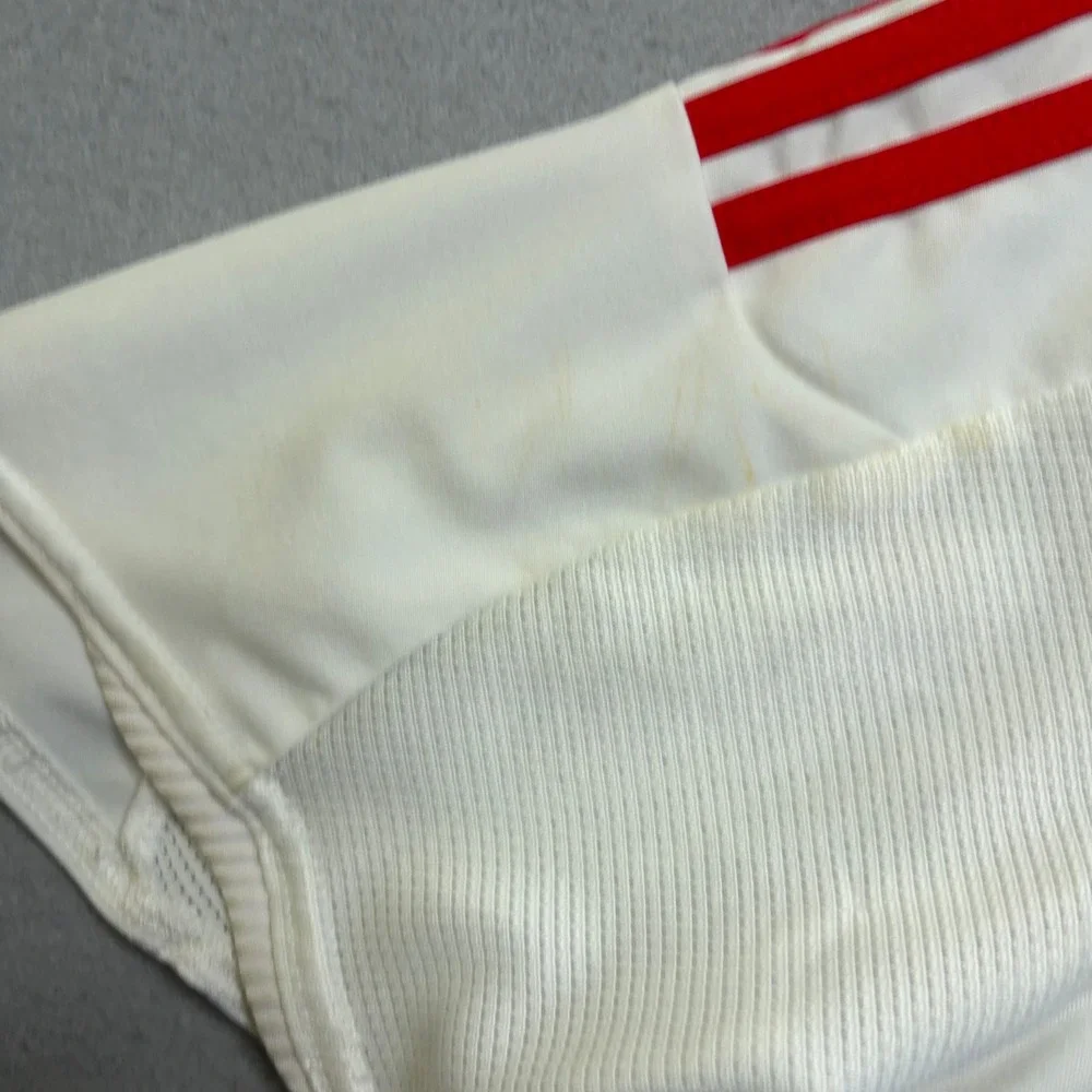 Adidas Soccer Jersey Mens Medium White Kenya Football Federation Clima365 Y2K